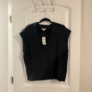 Navy Sweater Vest XL